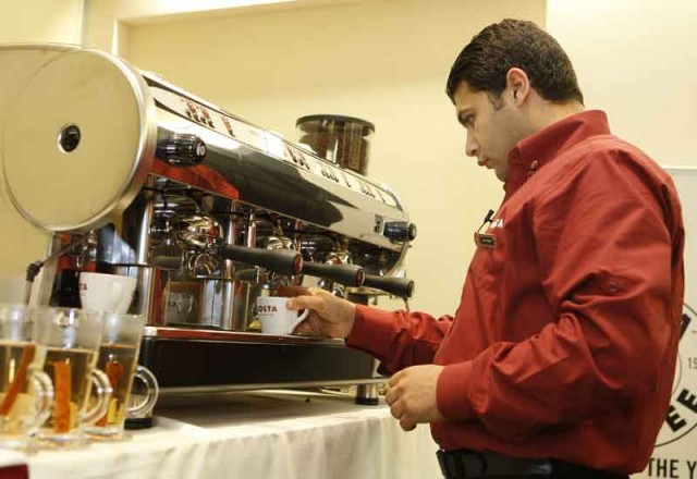 Costa baristas compete to be MENA region champion